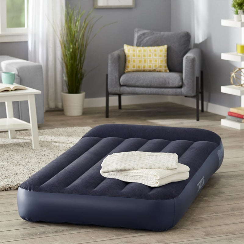 Intex Dura-Beam Standard Series Pillow Rest Classic Airbed with Internal Electric Pump, Twin - Image 3